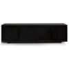 Oran Wooden 4 Door TV Unit, 180cm, Espresso Black