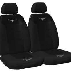 R.M. Williams Black Mesh Seat Covers, Size 30
