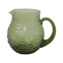 Serena Glass Pitcher, Green