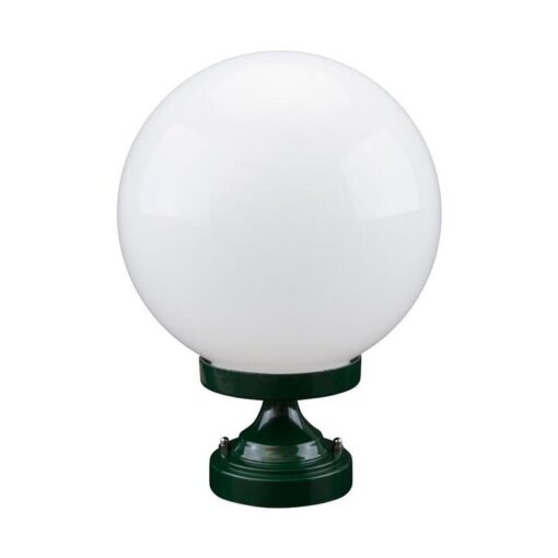 Siena Italian Made IP43 Exterior Pillar Light, Short, 25cm, Green