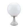 Siena Italian Made IP43 Exterior Pillar Light, Tall, 30cm, White