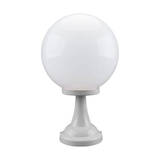 Siena Italian Made IP43 Exterior Pillar Light, Tall, 30cm, White