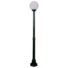 Siena Italian Made IP43 Exterior Post Light, Medium, 1 Light, 25cm, Green
