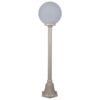 Siena Italian Made IP43 Exterior Post Light, Short, 1 Light, 30cm, Beige
