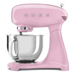Smeg 800w Retro Style Stand Mixer - Pastel Pink