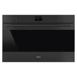 Smeg 90cm Classic Pyrolytic Oven Matte Black