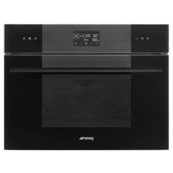 Smeg Linea 45cm Speed Oven - Black