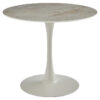 Sovia Ceramic Top Round Dining Table, 90cm, Rocky