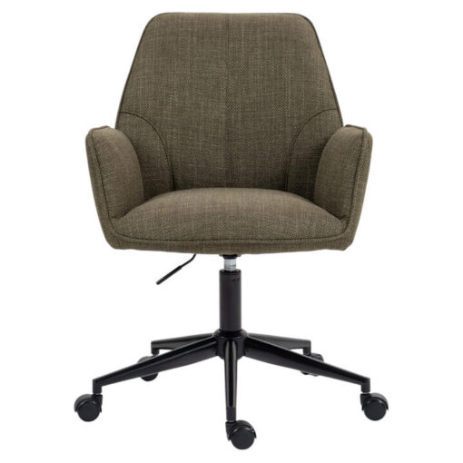 Spring Fabric Office Chair, Olive