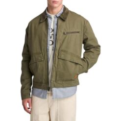 Strafford Washed Canvas Jacket Green