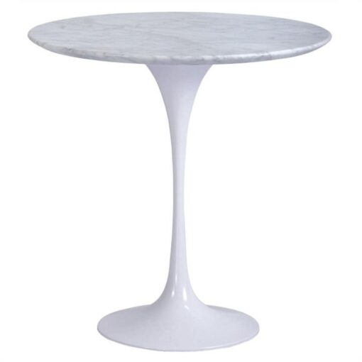 Susston Replica Saarinen Tulip Marble Side Table