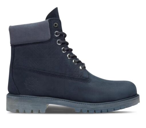 Timberland Premium 6-Inch Lace Up Waterproof Boot Navy 7 US Mens