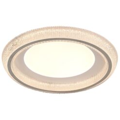 Trilliant Dimmable LED Flush Mount Ceiling Light, CCT, Large