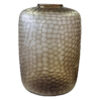 Victoria Glass Tall Vase, Smoke