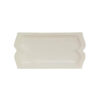 Vienna Stoneware Rectangle Platter, Off White