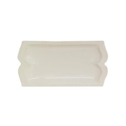 Vienna Stoneware Rectangle Platter, Off White