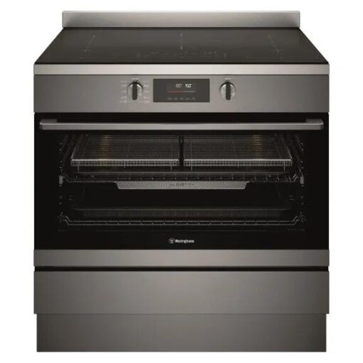 Westinghouse 90cm Freestanding Electric Cooker - Dark Stainless Steel
