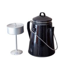 Wildtrak 2L Premium Enamel Percolator Coffee Pot