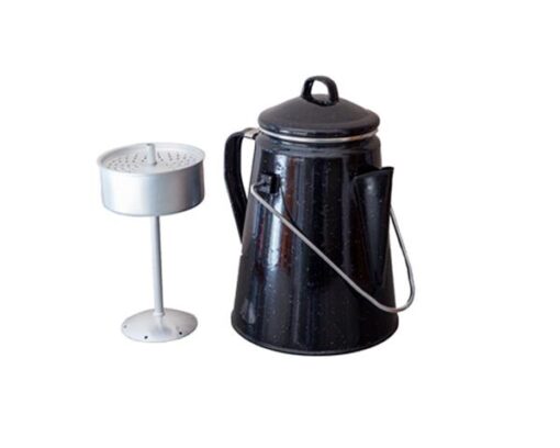 Wildtrak 2L Premium Enamel Percolator Coffee Pot