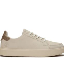 Women's Emerson Street Low Lace Up Sneaker Beige 6 US Womens