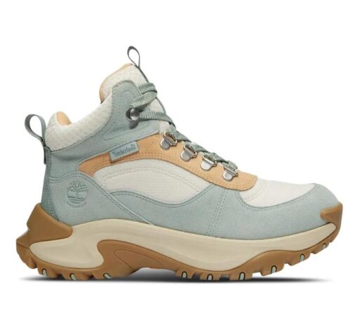 Women's Mt. Maddsen Peak Waterproof Hiking Boot Green 6 US Womens