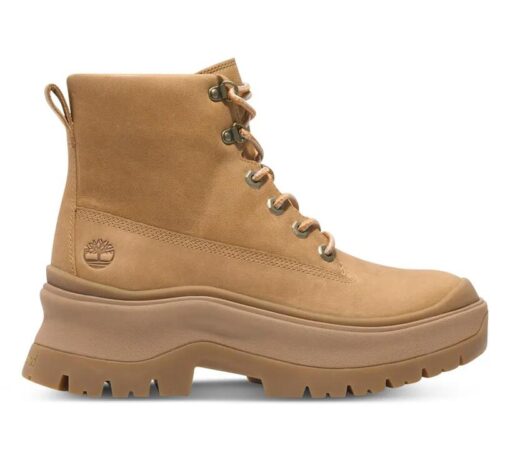 Women's Roxie Lane Mid Lace-Up Boot Wheat 6 US Womens