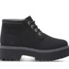 Women's Stone Street Premium Platform Waterproof Chukka Black 5 US Womens