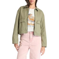 Women's Strafford Washed Canvas Jacket Green
