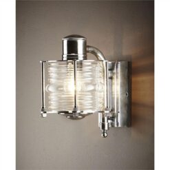 Yarra IP54 Indoor/Outdoor Metal Wall Sconce - Antique Silver