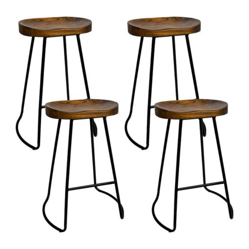 4x Bar Stools Tractor Seat 65cm