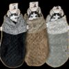 60cm Quilted Dog Jacket Coat Warm Winter Pet Clothes Vest Padded Windbreaker