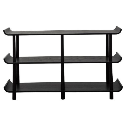 Abira Ashwood Low Display Shelf, Black
