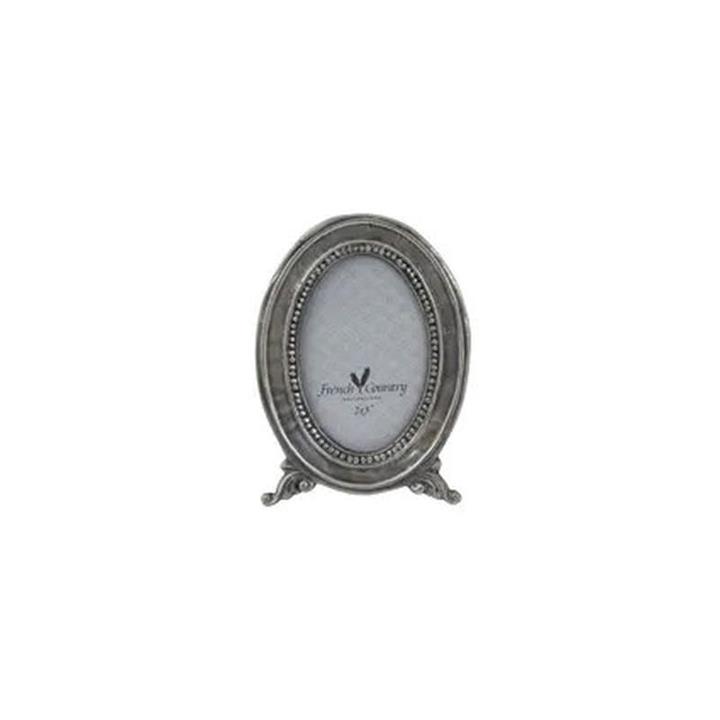 Buena Iron Oval Photo Frame, 2x3" Buena Iron Oval Photo Frame, 2x3"