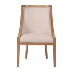 Catherine Fabric & Timber Dining Chair