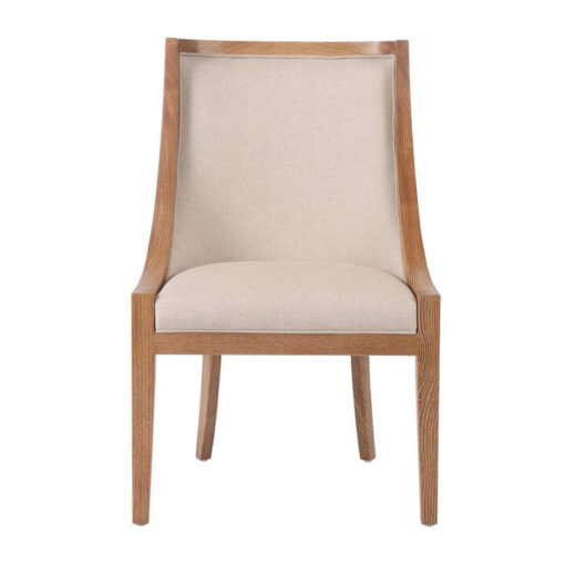 Catherine Fabric & Timber Dining Chair