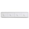 Cheldham Wooden 4 Door TV Unit, 230cm, White