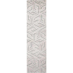 Divinity Link Modern Runner Rug, 80x400cm, Teal