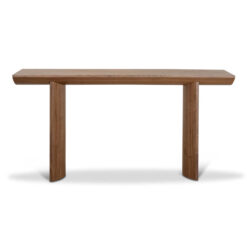 Elvora Wooden Console Table, 160cm, Walnut