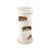HONEYPOTCAT Cosy Sisal Barrel With Plush Top - Deluxe 115cm