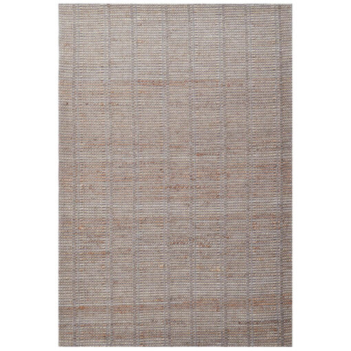 Kavira No.509 Handwoven Wool & Jute Rug, 230x160cm, Natural / Brown
