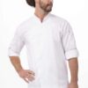 Lansing Men's White L Chef Jacket by Chef Works