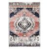 Mansour No.09 Transitional Oriental Rug, 290x200cm, Midnight / Terracotta