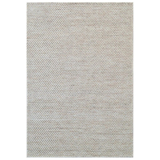 Marble Handwoven Wool Rug, 230x160cm, Cream / Beige