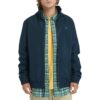 Men's Water Resistant Bomber Jacket Blue