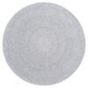 Orbit No.6223 Handwoven Indoor / Outdoor Round Rug, 120cm, Moonstone