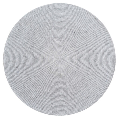 Orbit No.6223 Handwoven Indoor / Outdoor Round Rug, 120cm, Moonstone