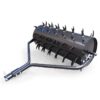 PLANTCRAFT Tow Behind Lawn Roller Spike Aerator 36" Wide, Universal Hitch for Ride on Mower, Garden Tractor