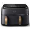 Philips 3000 Series Dual Basket Airfryer - Black