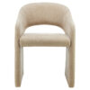 Rhettin Chenille Fabric Dining Chair, Sand