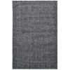Ruskin Handwoven Wool Rug, 160x110cm, Charcoal